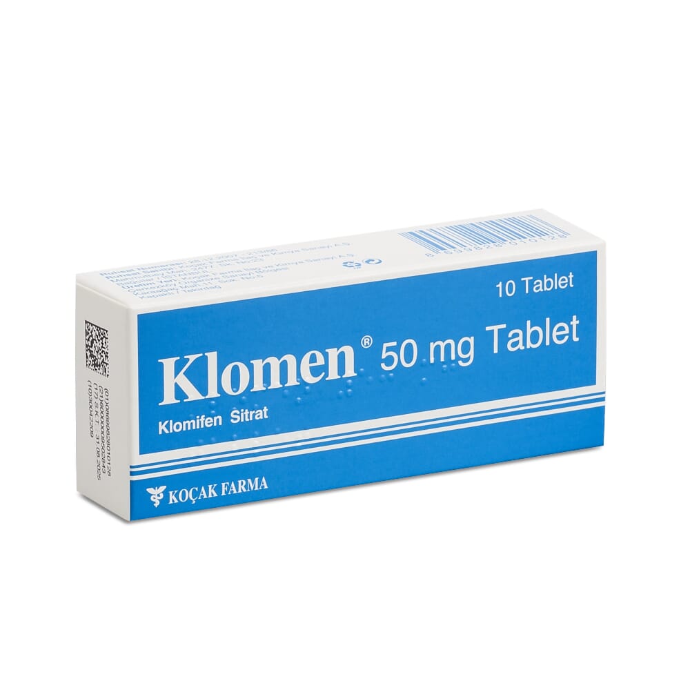 Clomid 50mg (10 tabs) by Kocak Farma Post Cycle Therapy / SERMS